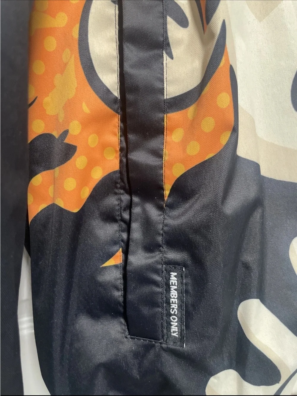 Members Only x Nickelodeon SpongeBob Rugrats Fleece Lined Jacket XXL Hooded Blac